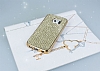 Eiroo Samsung Galaxy S6 Edge Tal Gold Silikon Klf - Resim: 2