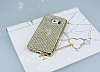 Eiroo Samsung Galaxy S6 Tal Gold Silikon Klf - Resim: 1