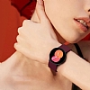 Eiroo Samsung Galaxy Watch 4 Classic Spor Siyah Silikon Kordon (46mm) - Resim: 4