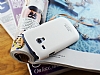 Eiroo Samsung i8190 Galaxy S3 Mini Sert Parlak Beyaz Rubber Klf - Resim: 2