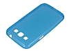 Samsung i8552 Galaxy Win Ultra nce effaf Mavi Silikon Klf - Resim: 2