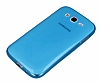 Samsung Galaxy Grand Ultra nce effaf Mavi Silikon Klf - Resim: 2