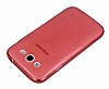 Samsung Galaxy Grand Ultra nce effaf Koyu Pembe Silikon Klf - Resim: 3