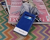 Samsung i9190 Galaxy S4 mini Gizli Mknatsl Pencereli Mavi Deri Klf - Resim: 2