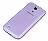 Samsung i9190 Galaxy S4 mini Ultra nce effaf Mor Silikon Klf - Resim: 3
