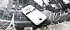Eiroo Samsung i9500 Galaxy S4 stanbul Manzaral Beyaz Rubber Klf - Resim: 1