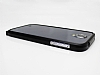 Eiroo Samsung i9500 Galaxy S4 Metal Bumper ereve Siyah Klf - Resim: 3