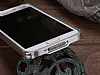 Eiroo Samsung i9600 Galaxy S5 Silver Metal Bumper ereve Klf - Resim: 1