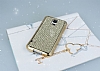 Eiroo Samsung i9600 Galaxy S5 Tal Gold Silikon Klf - Resim: 2