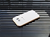 Eiroo Samsung i9800 Galaxy S6 Metal Kenarl Beyaz Rubber Klf - Resim: 2