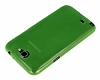 Samsung N7100 Galaxy Note 2 Ultra nce effaf Yeil Silikon Klf - Resim: 2