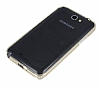 Eiroo Samsung N7100 Note 2 Gold Metal Bumper ereve Klf - Resim: 1