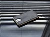 Eiroo Samsung N9000 Galaxy Note 3 Metal Kenarl Siyah Deri Klf - Resim: 2