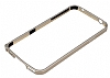 Eiroo Samsung N7500 Galaxy Note 3 Neo Metal Bumper ereve Gold Klf - Resim: 1