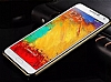 Eiroo Samsung Galaxy Note 3 Metal Kenarl Siyah Rubber Klf - Resim: 5
