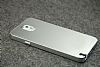 Eiroo Samsung N9000 Galaxy Note 3 Silver Metal Klf - Resim: 3