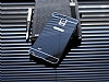 Eiroo Samsung N9100 Galaxy Note 4 ift Katmanl Metal Siyah Klf - Resim: 2