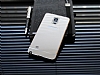Eiroo Samsung N9100 Galaxy Note 4 ift Katmanl Metal Gold Klf - Resim: 5