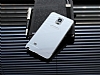 Eiroo Samsung N9100 Galaxy Note 4 ift Katmanl Metal Silver Klf - Resim: 2
