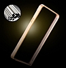 Eiroo Samsung N9100 Galaxy Note 4 Metal Kenarl Gold Deri Klf - Resim: 9