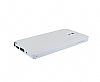Eiroo Samsung N9000 Galaxy Note 3 Metal Kenarl Beyaz Deri Klf - Resim: 2