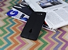 Asus ZenFone 5 Deri Desenli Ultra nce Siyah Silikon Klf - Resim: 2