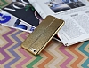 Fit iPhone 6 / 6S Ultra nce Metalik Gold Silikon Klf - Resim: 1