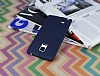 Samsung Galaxy Note Edge Deri Desenli Ultra nce Lacivert Silikon Klf - Resim: 2