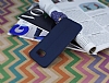 Samsung Galaxy S7 Edge Deri Desenli Ultra nce Lacivert Silikon Klf - Resim: 1