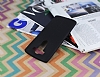 LG V10 Deri Desenli Ultra nce Siyah Silikon Klf - Resim: 2