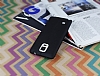 Samsung N9100 Galaxy Note 4 Deri Desenli Ultra nce Siyah Silikon Klf - Resim: 2