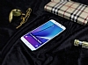 Samsung Galaxy Note 5 Mavi Simli Silikon Klf - Resim: 4