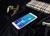 Samsung Galaxy S6 Edge Plus Mavi Simli Silikon Klf - Resim: 1