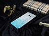 Samsung Galaxy S6 Edge Plus Mavi Simli Silikon Klf - Resim: 2
