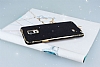 Eiroo Shiny Samsung N9100 Galaxy Note 4 Simli Siyah Silikon Klf - Resim: 2