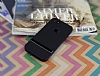 Eiroo Side Craft iPhone SE / 5 / 5S Siyah Metalik Kenarl Siyah Silikon Klf - Resim: 1