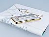 Eiroo Signet Samsung Galaxy A3 Tal Desenli Gold effaf Rubber Klf - Resim: 2
