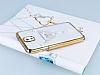 Eiroo Signet Samsung N9000 Galaxy Note 3 Tal Desenli Gold effaf Rubber Klf - Resim: 2