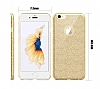 Eiroo Silvery iPhone 6 / 6S Simli Gold Silikon Klf - Resim: 2