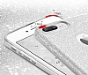Eiroo Silvery iPhone 7 Plus Simli Silver Silikon Klf - Resim: 3