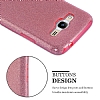 Eiroo Silvery Samsung Galaxy J2 Simli Pembe Silikon Klf - Resim: 4