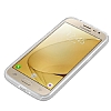 Eiroo Silvery Samsung Galaxy J5 2016 Simli Silver Silikon Klf - Resim: 3