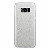 Eiroo Silvery Samsung Galaxy S8 Plus Simli Silver Silikon Klf - Resim: 3