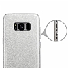 Eiroo Silvery Samsung Galaxy S8 Simli Silver Silikon Klf - Resim: 2