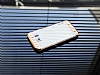 Eiroo Slicoo Samsung i9800 Galaxy S6 Gold Metalik Kenarl effaf Silikon Klf - Resim: 2