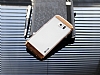 Eiroo Slicoo Samsung i9800 Galaxy S6 Gold Metalik Kenarl effaf Silikon Klf - Resim: 1