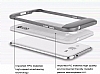 Eiroo Slicoo Samsung Galaxy J2 Silver Metalik Kenarl effaf Silikon Klf - Resim: 1
