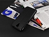 Eiroo Slim Craft HTC Desire 620 Pencereli Standl Siyah Deri Klf - Resim: 2