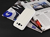 Eiroo Slim Craft Samsung Galaxy E5 Pencereli Standl Beyaz Deri Klf - Resim: 2