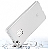 Eiroo Slim Hybrid Huawei P9 Lite Silikon Kenarl effaf Rubber Klf - Resim: 5